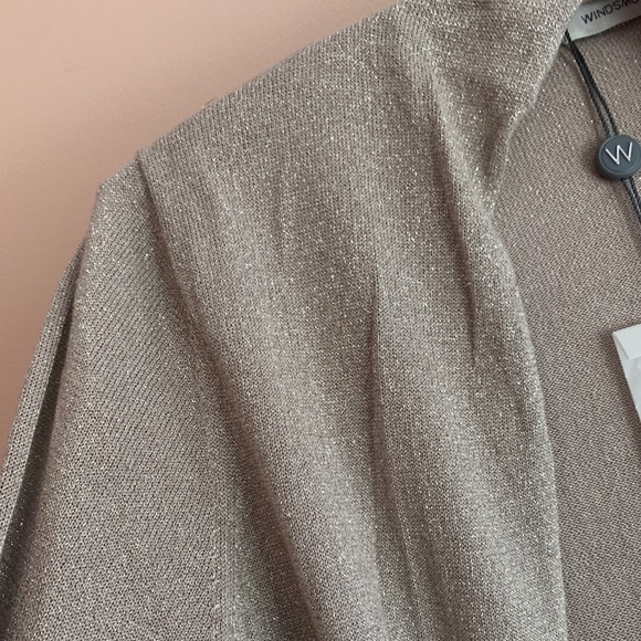 NWT Windsmoor Metallic Sparkly Cardigan Size Small - Picture 12 of 12